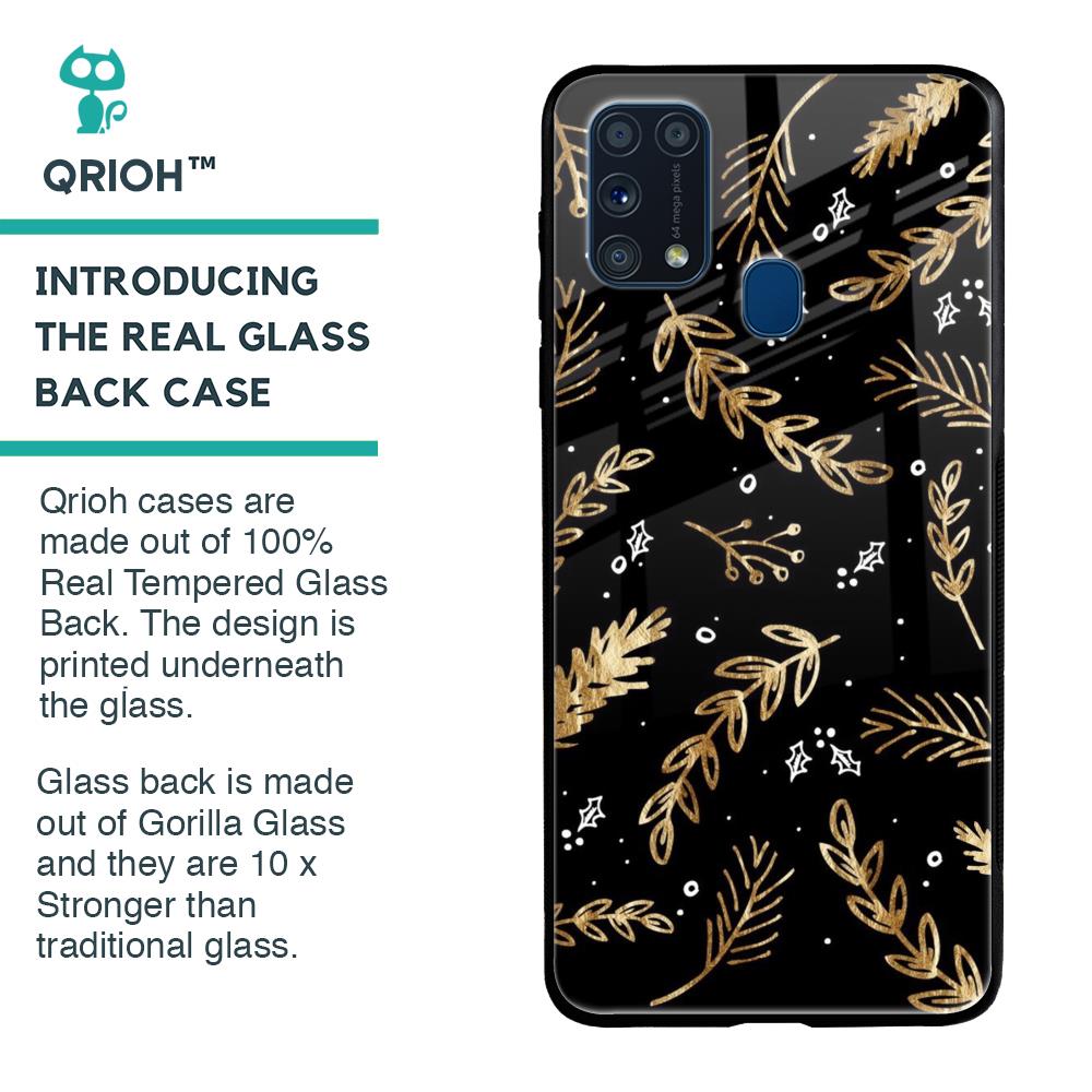 Autumn Leaves Glass case for Samsung Galaxy M31