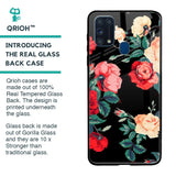 Floral Bunch Glass Case For Samsung Galaxy M31