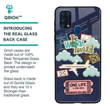 Tour The World Glass Case For Samsung Galaxy M31