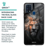 Devil Lion Glass Case for Samsung Galaxy M31