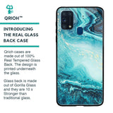 Sea Water Glass case for Samsung Galaxy M31