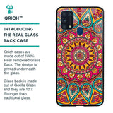 Elegant Mandala Glass Case for Samsung Galaxy M31
