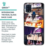 Anime Eyes Glass Case for Samsung Galaxy M31