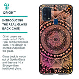 Floral Mandala Glass Case for Samsung Galaxy M31