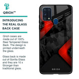 Modern Camo Abstract Glass Case for Samsung Galaxy M31