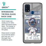 Space Flight Pass Glass Case for Samsung Galaxy M31