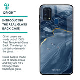 Deep Ocean Marble Glass Case for Samsung Galaxy M31