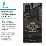 Army Warrior Glass Case for Samsung Galaxy M31