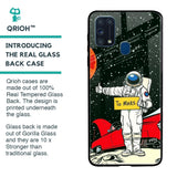 Astronaut on Mars Glass Case for Samsung Galaxy M31