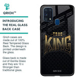 True King Glass Case for Samsung Galaxy M31