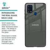 Charcoal Glass Case for Samsung Galaxy M31