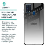 Zebra Gradient Glass Case for Samsung Galaxy M31