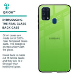Paradise Green Glass Case For Samsung Galaxy M31
