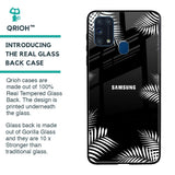 Zealand Fern Design Glass Case For Samsung Galaxy M31