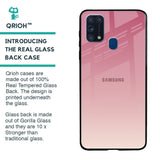 Blooming Pink Glass Case for Samsung Galaxy M31