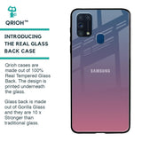 Pastel Gradient Glass Case for Samsung Galaxy M31