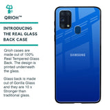 Egyptian Blue Glass Case for Samsung Galaxy M31