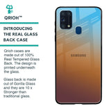 Rich Brown Glass Case for Samsung Galaxy M31