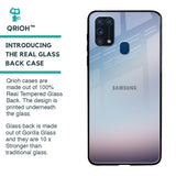 Light Sky Texture Glass Case for Samsung Galaxy M31