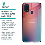 Dusty Multi Gradient Glass Case for Samsung Galaxy M31