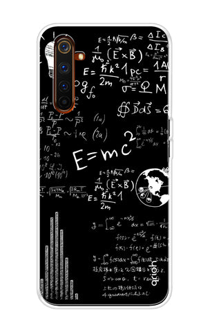 Equation Doodle Realme 6 Pro Back Cover
