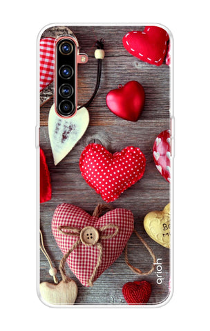 Valentine Hearts Realme X50 Pro Back Cover