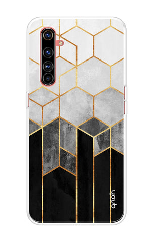 Hexagonal Pattern Realme X50 Pro Back Cover