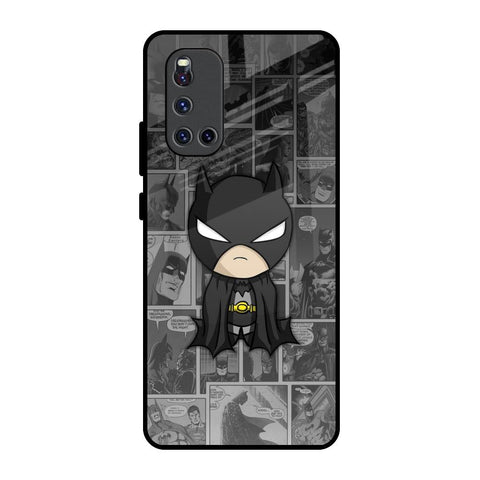 Cartoon Art Vivo V19 Glass Back Cover Online