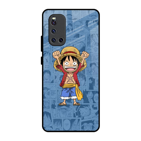 Chubby Anime Vivo V19 Glass Back Cover Online