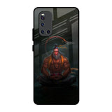 Lord Hanuman Animated Vivo V19 Glass Back Cover Online