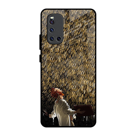 Rain Festival Vivo V19 Glass Back Cover Online