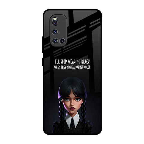 Aesthetic Digital Art Vivo V19 Glass Back Cover Online