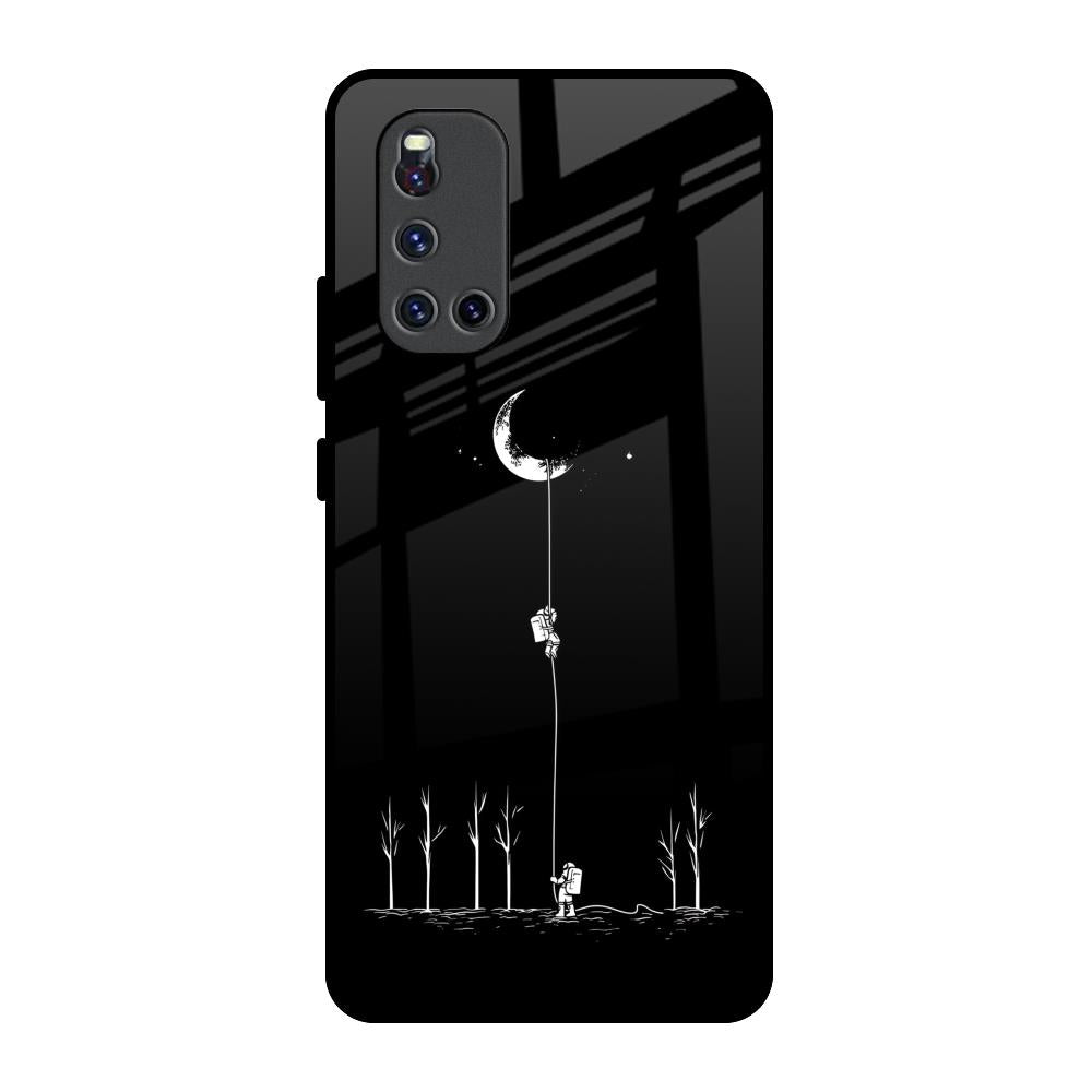 Catch the Moon Vivo V19 Glass Back Cover Online