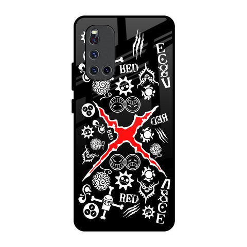 Red Zone Vivo V19 Glass Back Cover Online