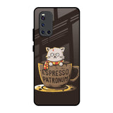 Tea With Kitty Vivo V19 Glass Back Cover Online