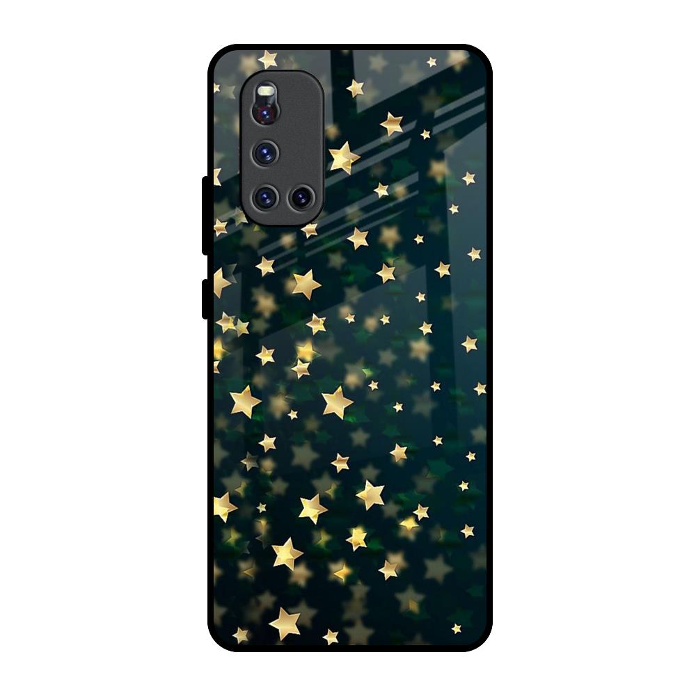 Dazzling Stars Vivo V19 Glass Back Cover Online