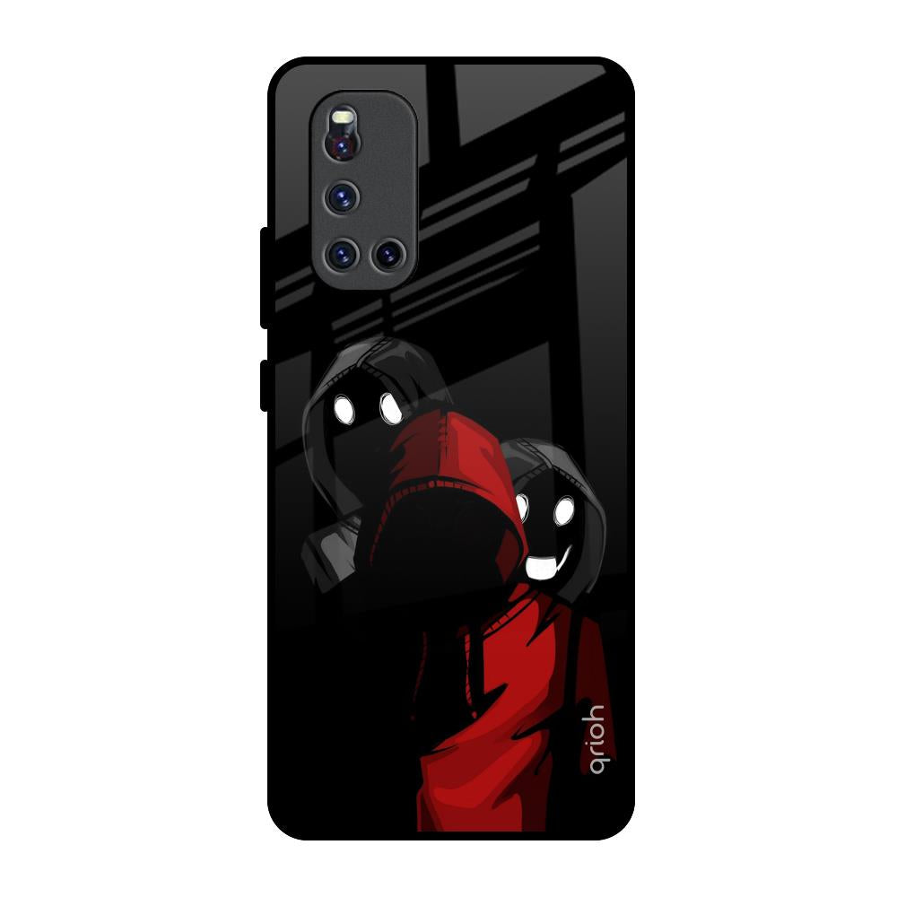 Shadow Character Vivo V19 Glass Back Cover Online