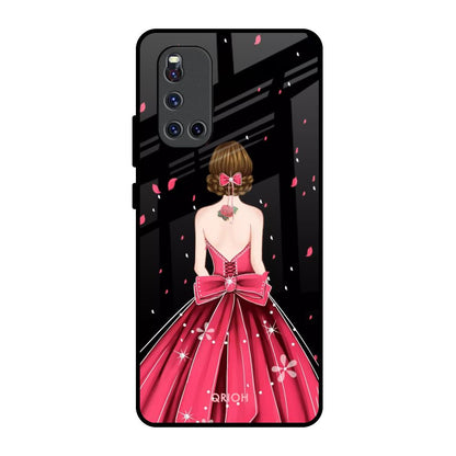 Fashion Princess Vivo V19 Glass Back Cover Online