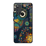 Owl Art Vivo V19 Glass Back Cover Online