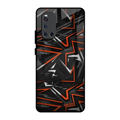 Vector Art Vivo V19 Glass Back Cover Online