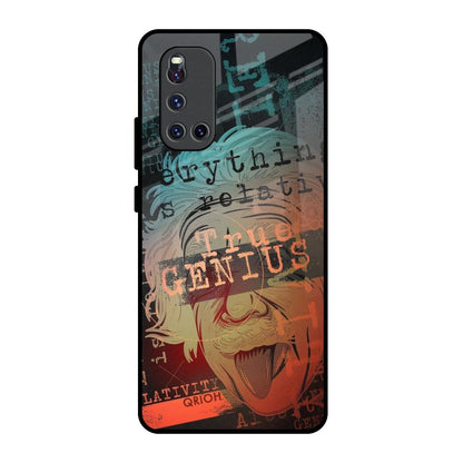 True Genius Vivo V19 Glass Back Cover Online