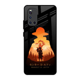 Luffy One Piece Vivo V19 Glass Back Cover Online