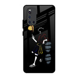 Luffy Line Art Vivo V19 Glass Back Cover Online