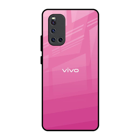 Pink Ribbon Caddy Vivo V19 Glass Back Cover Online
