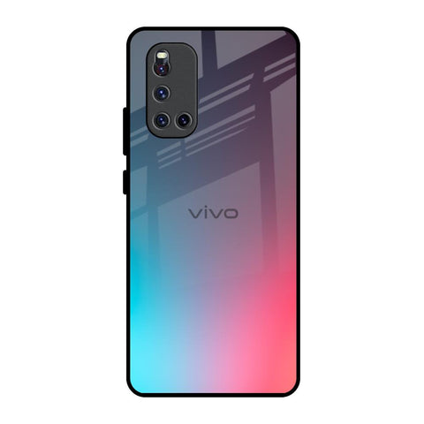 Rainbow Laser Vivo V19 Glass Back Cover Online