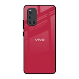 Solo Maroon Vivo V19 Glass Back Cover Online