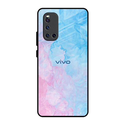Mixed Watercolor Vivo V19 Glass Back Cover Online