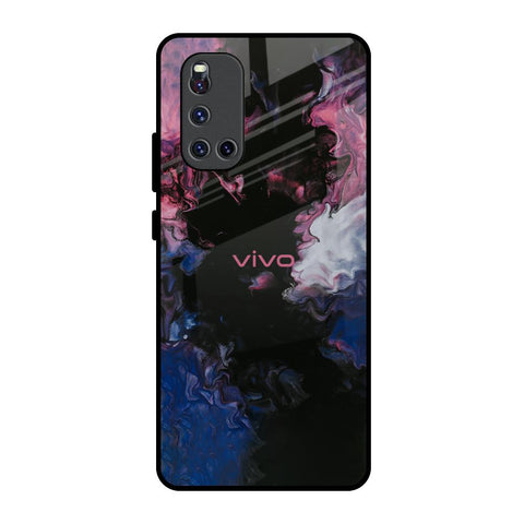 Smudge Brush Vivo V19 Glass Back Cover Online