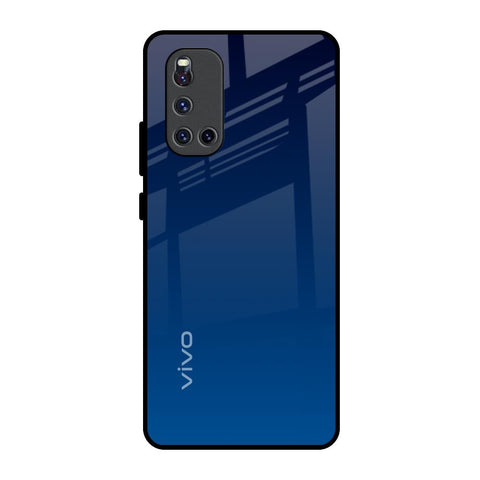 Very Blue Vivo V19 Glass Back Cover Online