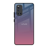 Pastel Gradient Vivo V19 Glass Back Cover Online